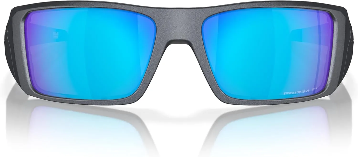 Oakley Men's OO9231 Heliostat Rectangular Sunglasses