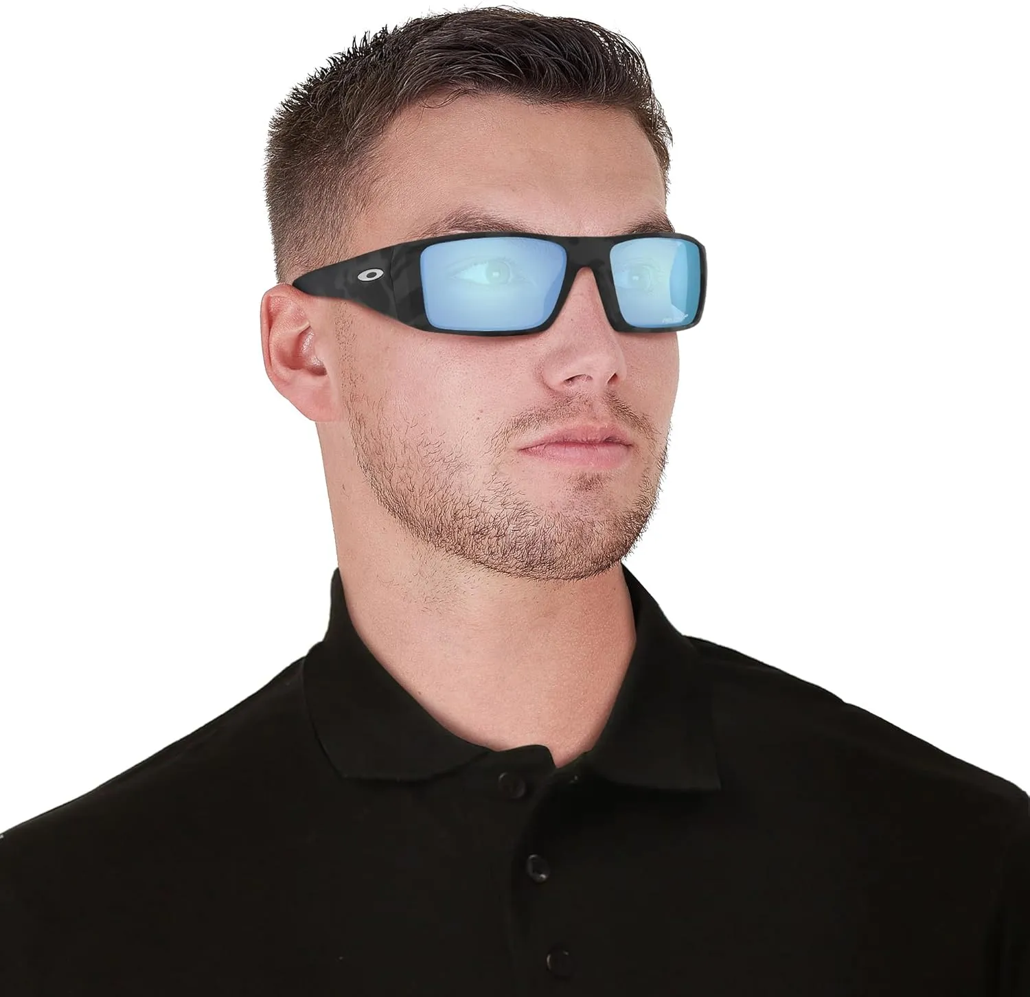 Oakley Men's OO9231 Heliostat Rectangular Sunglasses
