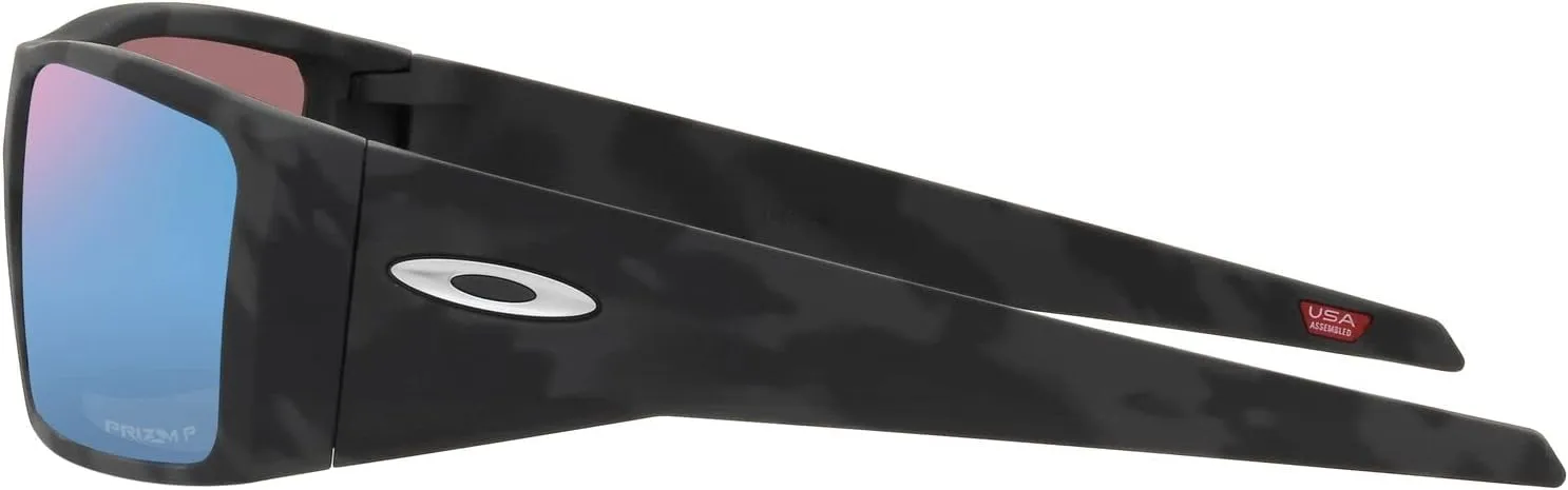 Oakley Men's OO9231 Heliostat Rectangular Sunglasses