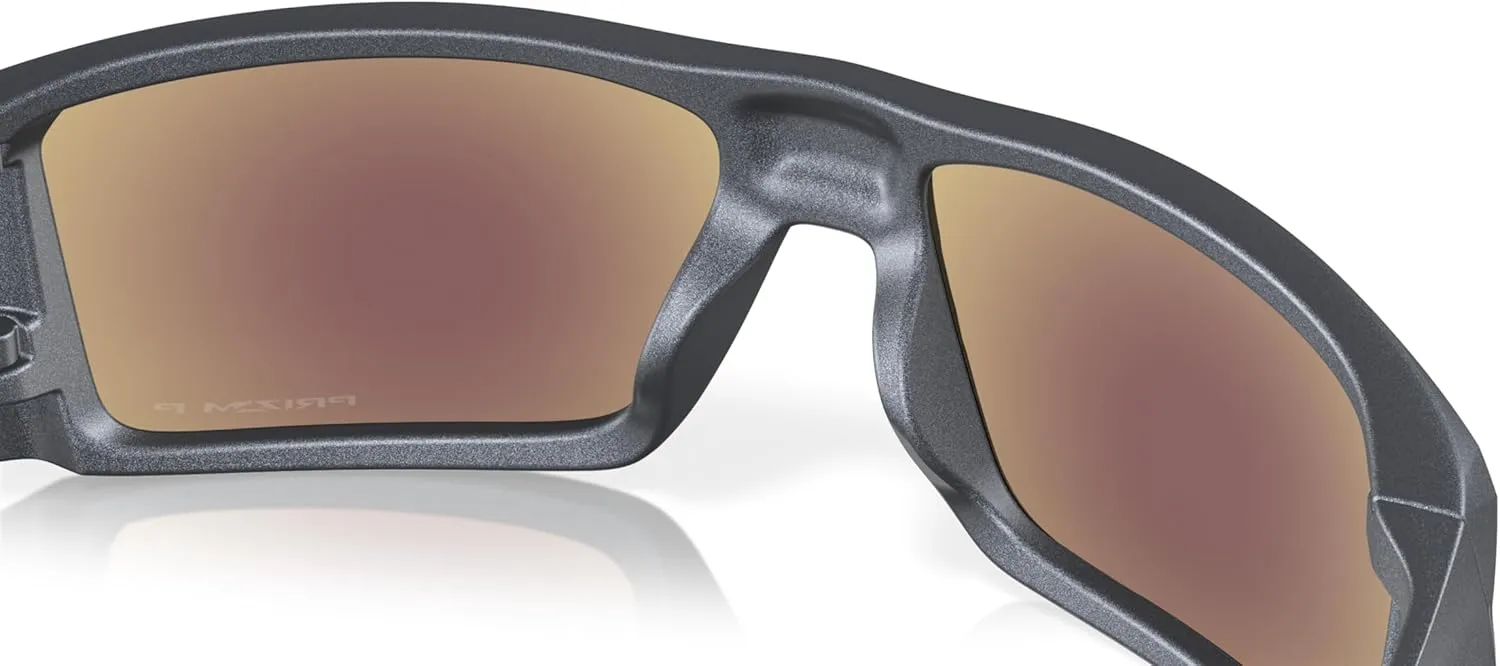 Oakley Men's OO9231 Heliostat Rectangular Sunglasses