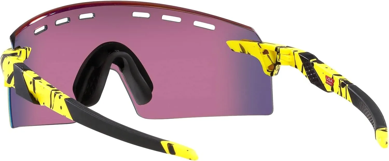 Oakley Men's Oo9235 Encoder Strike Vented Rectangular Sunglasses