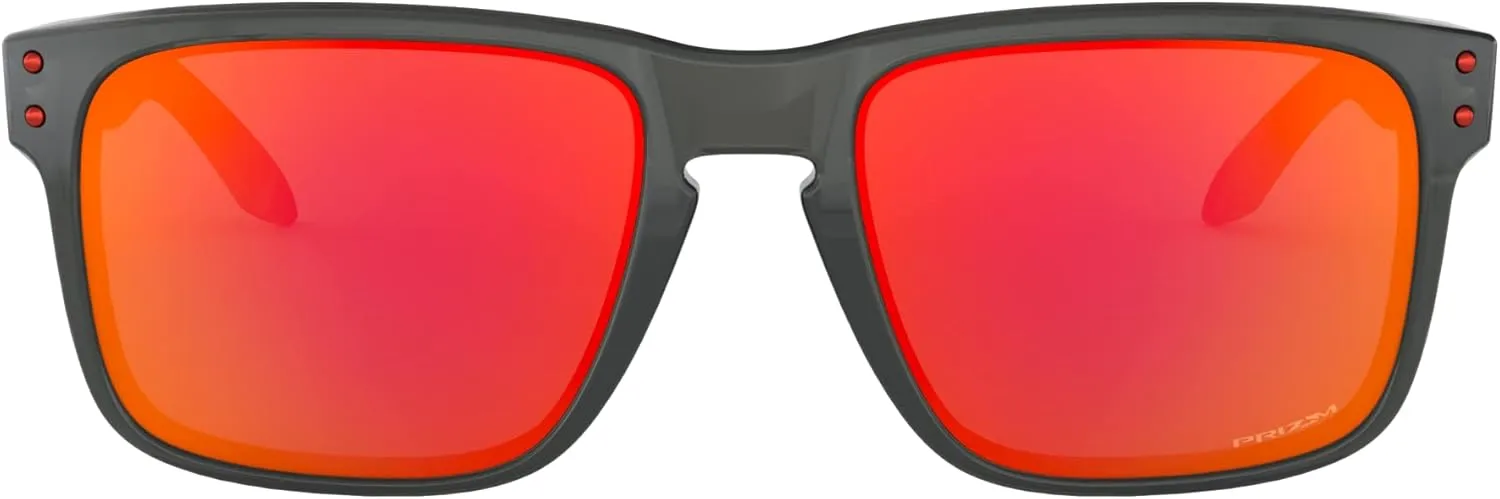 Oakley Men's Oo9244 Holbrook Low Bridge Fit Rectangular Sunglasses