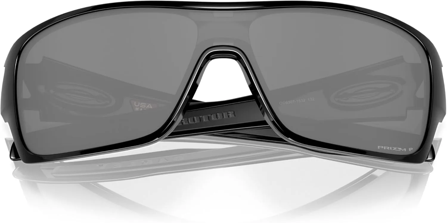 Oakley Men's Oo9307 Turbine Rotor Rectangular Sunglasses