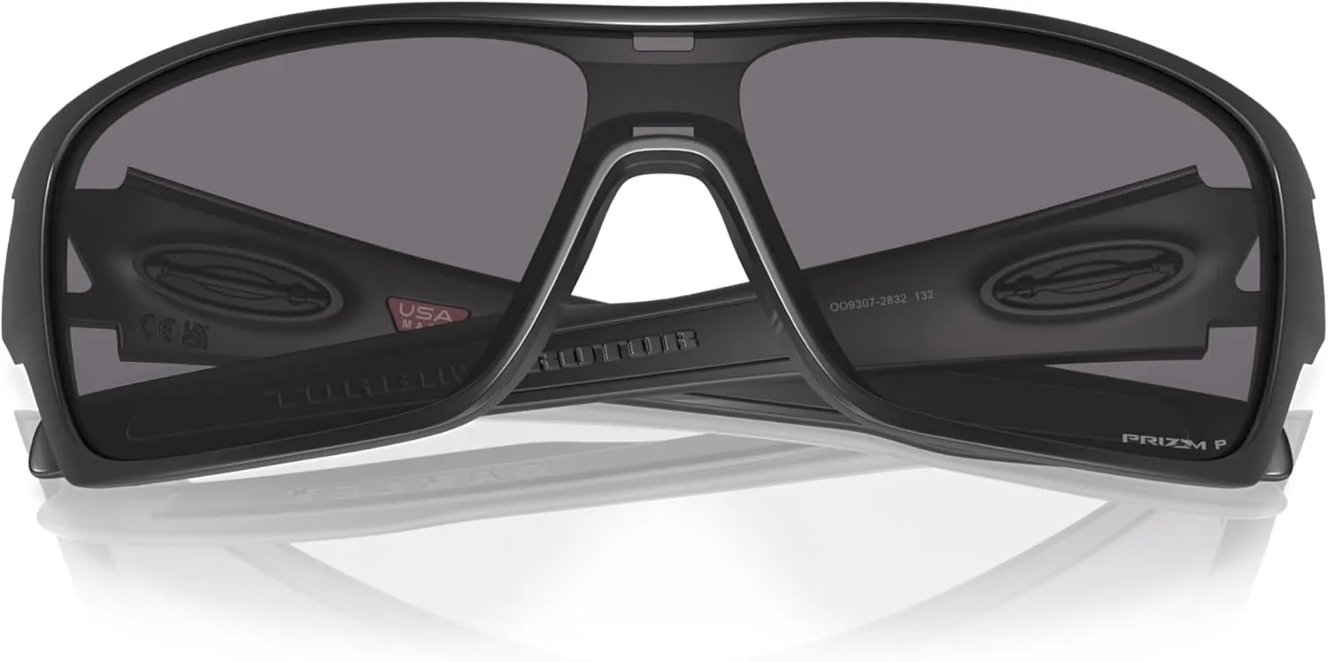 Oakley Men's Oo9307 Turbine Rotor Rectangular Sunglasses