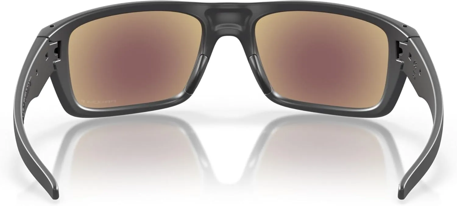 Oakley Men's Oo9367 Drop Point Rectangular Sunglasses