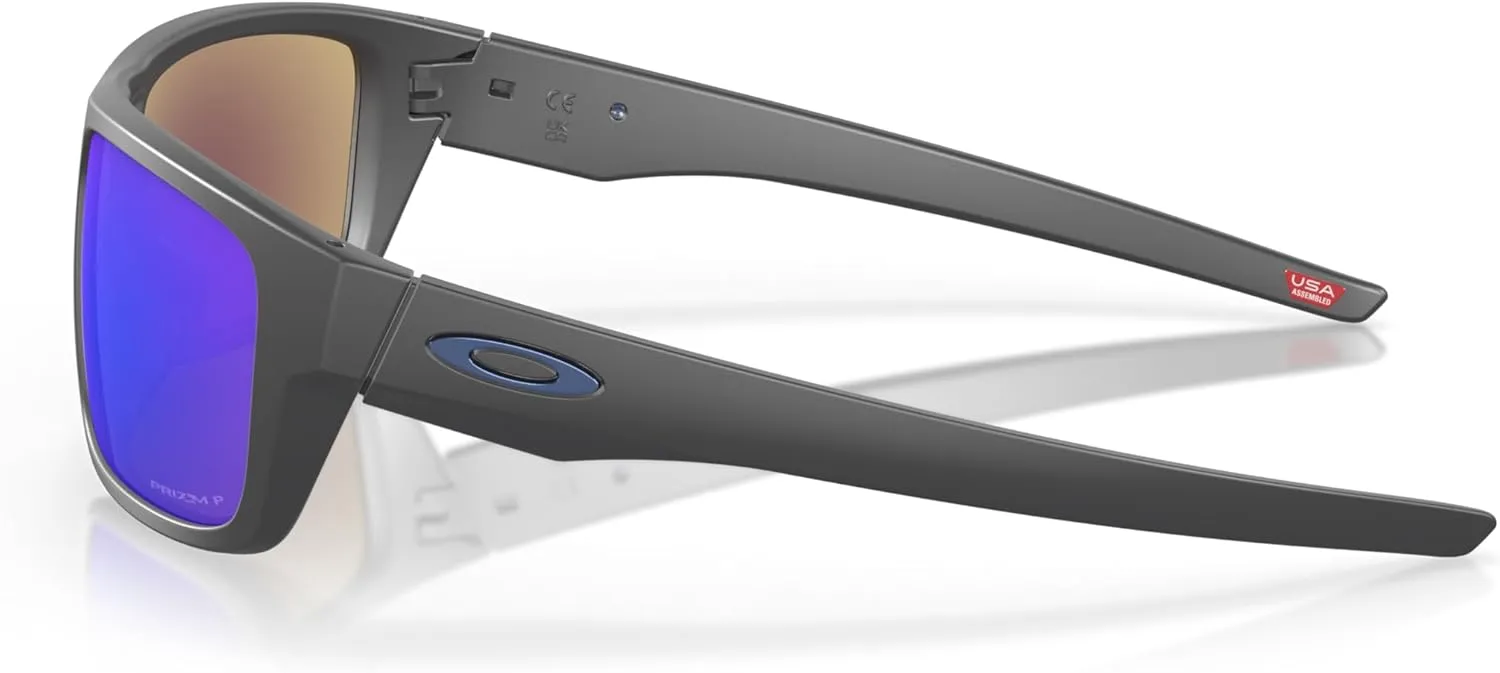 Oakley Men's Oo9367 Drop Point Rectangular Sunglasses