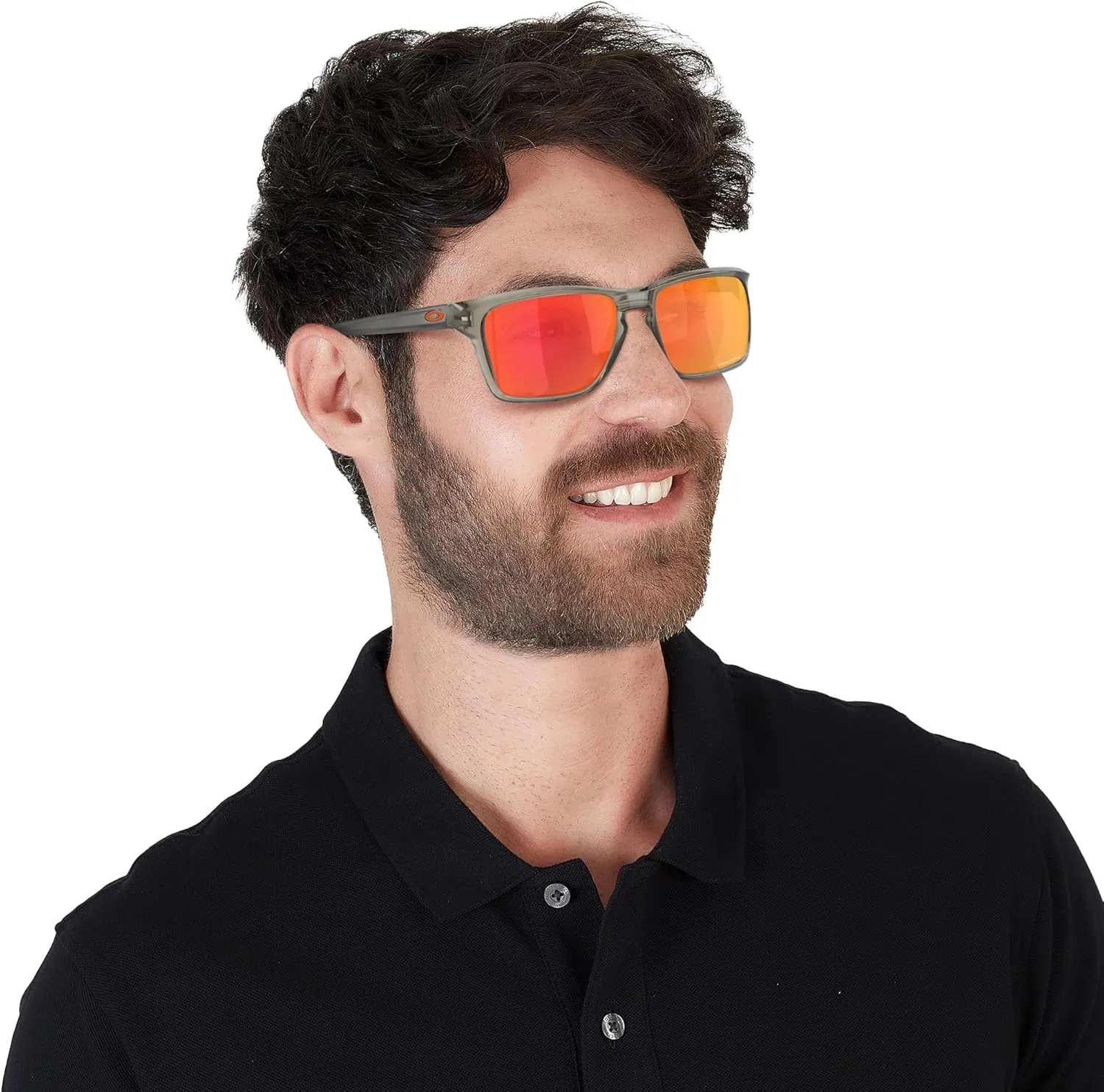 Oakley Men's Oo9448 Sylas Rectangular Sunglasses