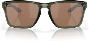Oakley Men's Oo9448f Sylas Low Bridge Fit Rectangular Sunglasses