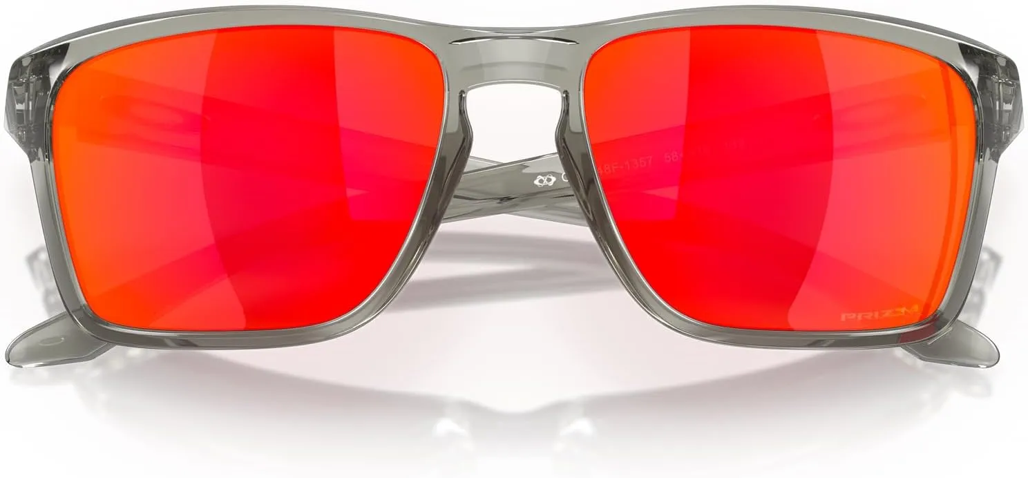 Oakley Men's Oo9448f Sylas Low Bridge Fit Rectangular Sunglasses