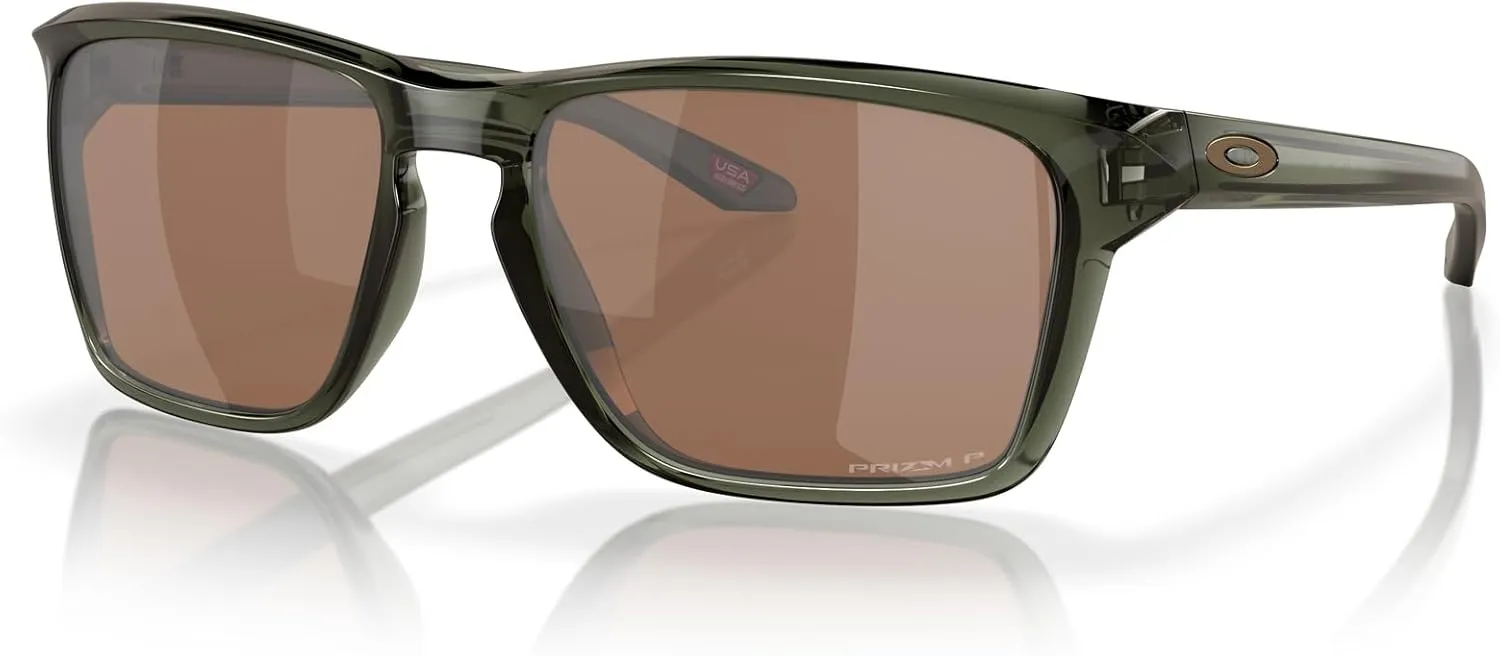 Oakley Men's Oo9448f Sylas Low Bridge Fit Rectangular Sunglasses