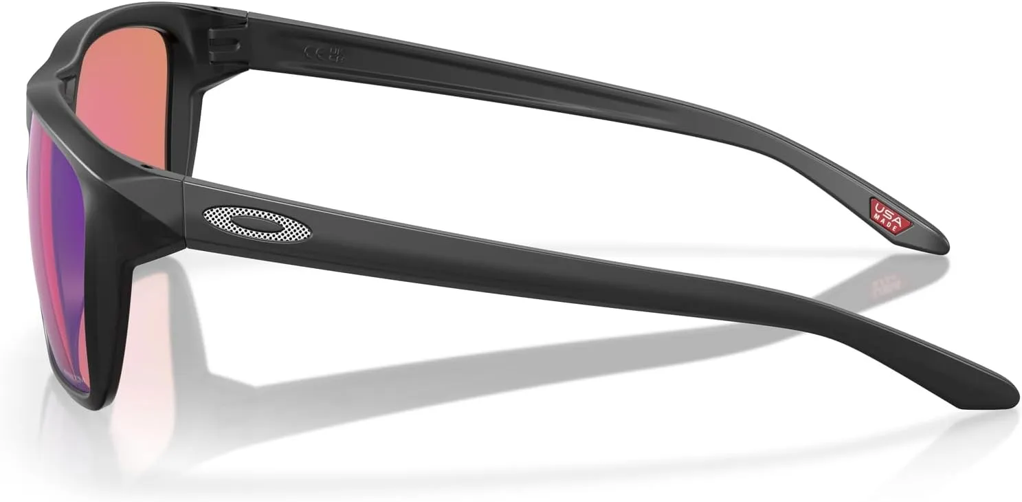 Oakley Men's Oo9448f Sylas Low Bridge Fit Rectangular Sunglasses