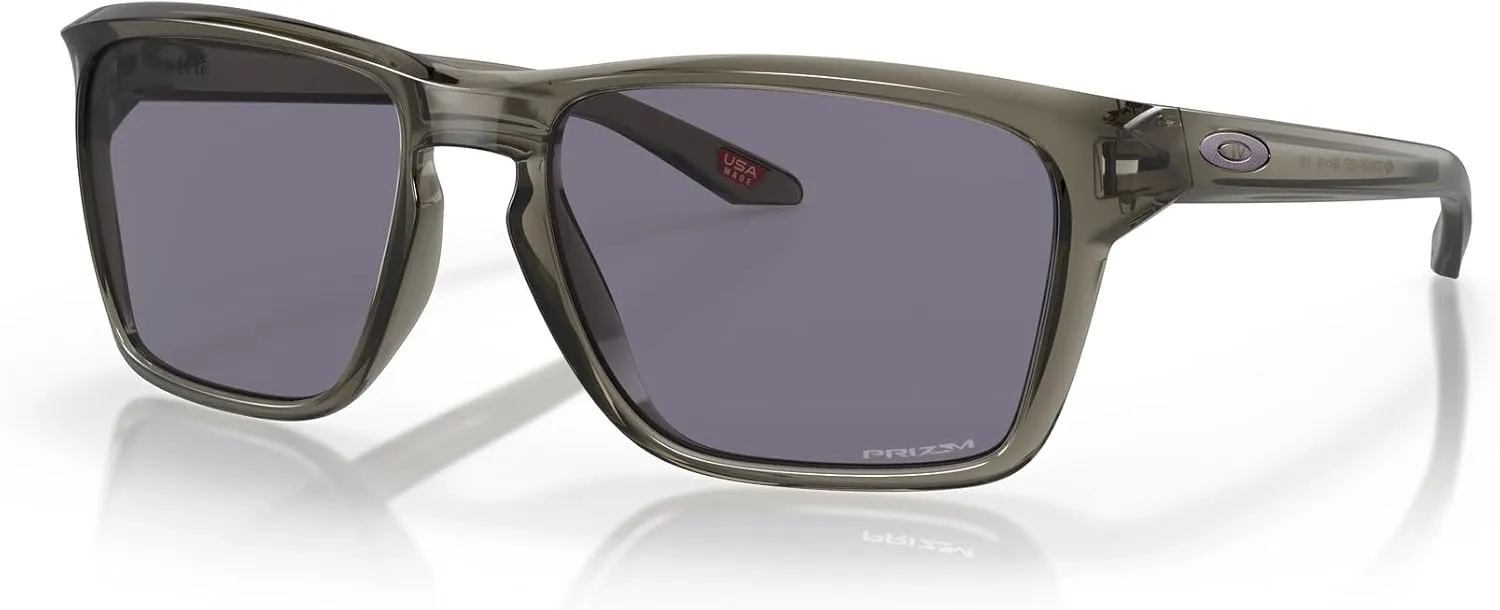 Oakley Men's Oo9448f Sylas Low Bridge Fit Rectangular Sunglasses
