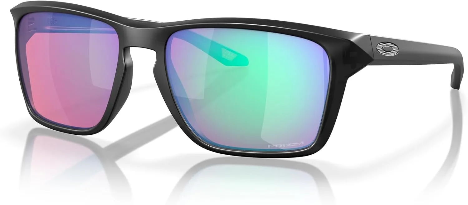 Oakley Men's Oo9448f Sylas Low Bridge Fit Rectangular Sunglasses