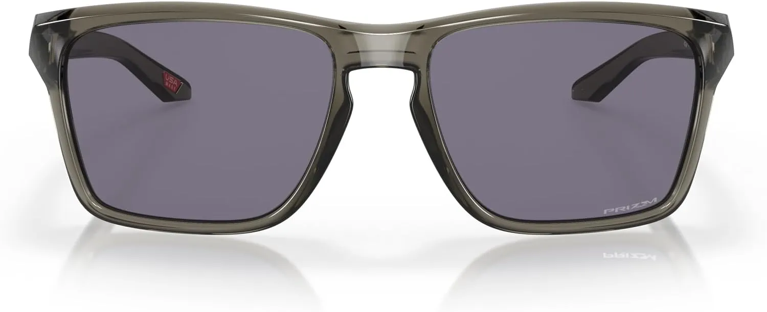 Oakley Men's Oo9448f Sylas Low Bridge Fit Rectangular Sunglasses