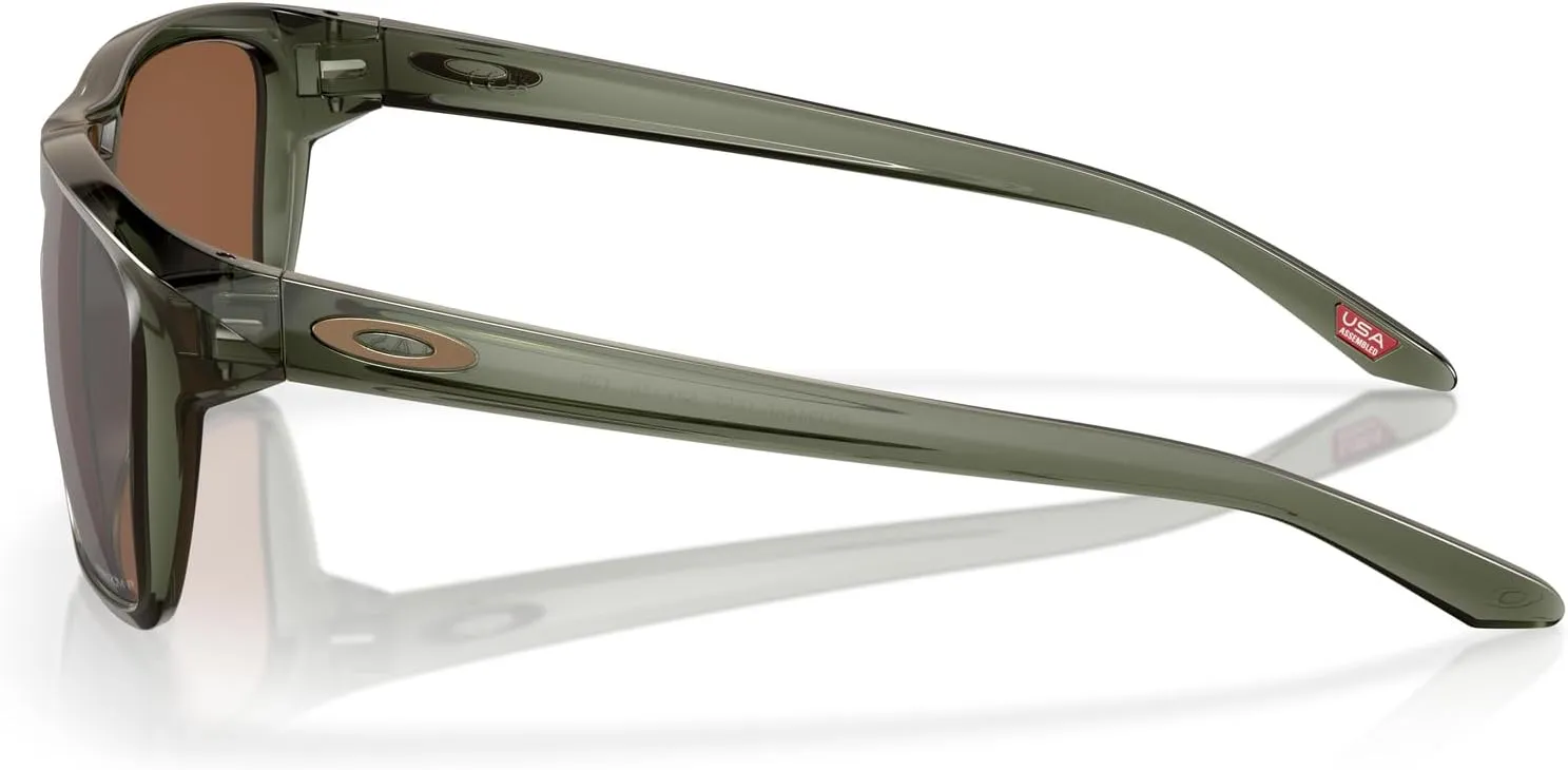 Oakley Men's Oo9448f Sylas Low Bridge Fit Rectangular Sunglasses