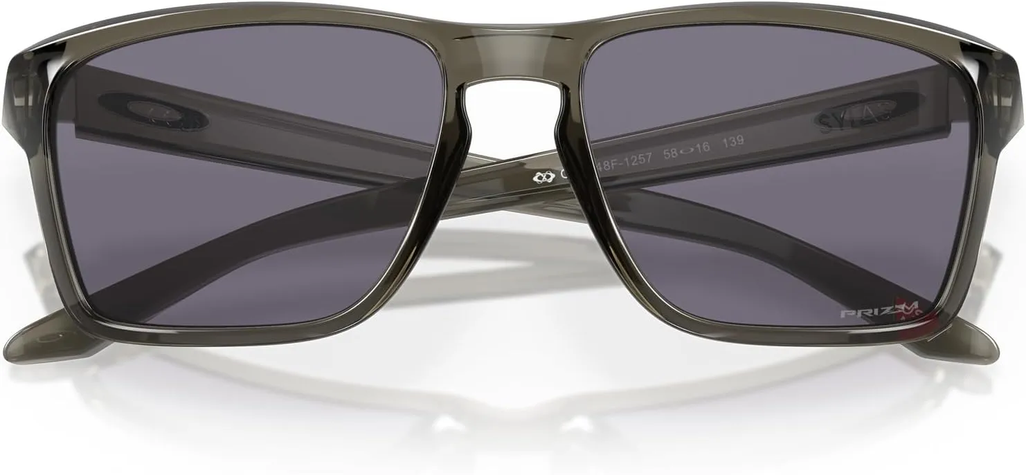 Oakley Men's Oo9448f Sylas Low Bridge Fit Rectangular Sunglasses