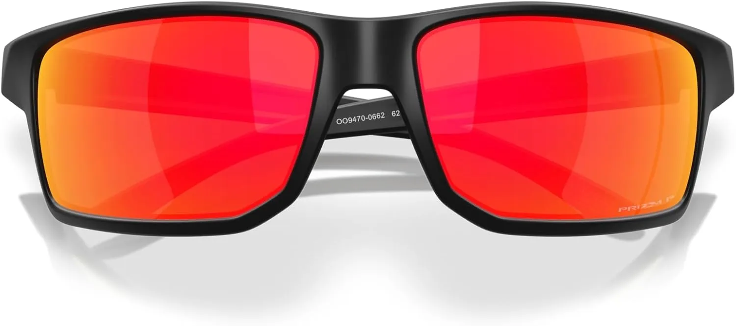 Oakley Men's Oo9470 Gibston XL Rectangular Sunglasses