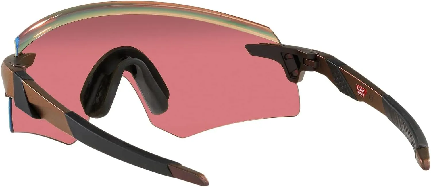 Oakley Men's Oo9471 Encoder Rectangular Sunglasses