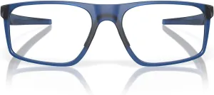 Oakley Men's Ox8183 Bat Flip Rectangular Prescription Eyewear Frames