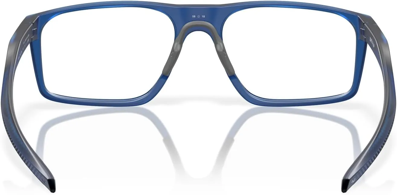Oakley Men's Ox8183 Bat Flip Rectangular Prescription Eyewear Frames