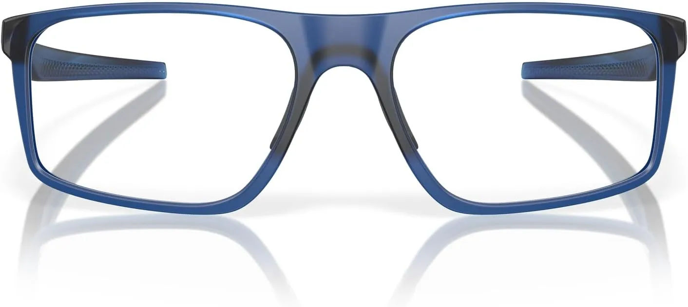 Oakley Men's Ox8183 Bat Flip Rectangular Prescription Eyewear Frames