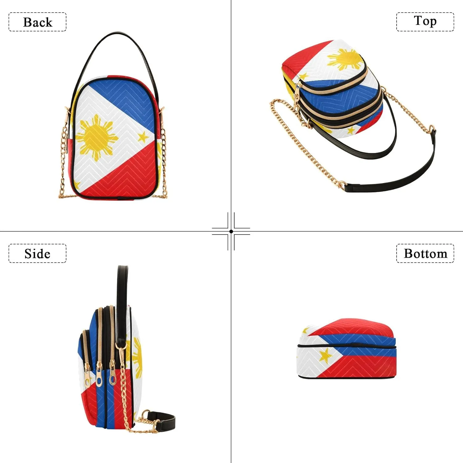 ODAWA Nigeria Flag Women Crossbody Bags - Fashion Crossbody Bags for Women - Crossbody Bags for Women Travel