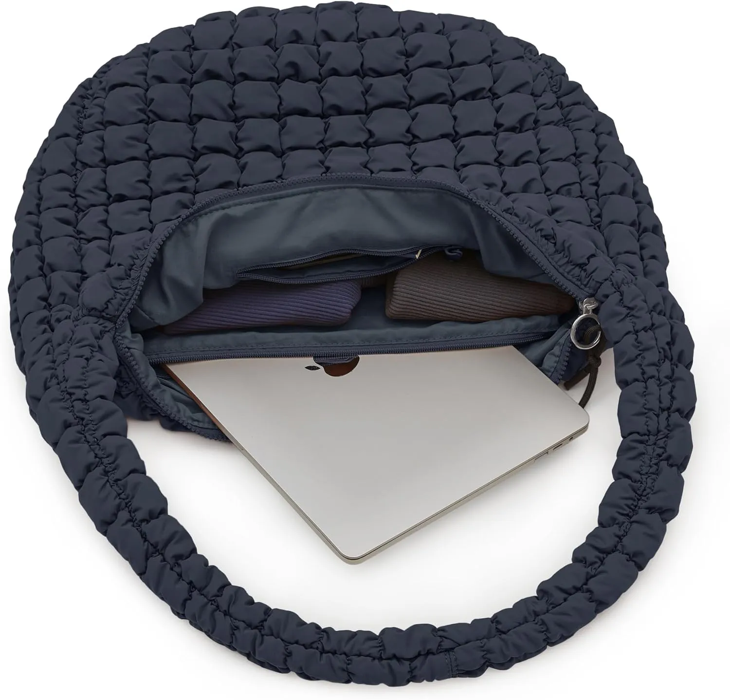 ODODOS Quilted Carryall Tote Bag for Women Crossbody Large Hobo Lightweight Padding Shoulder Bag