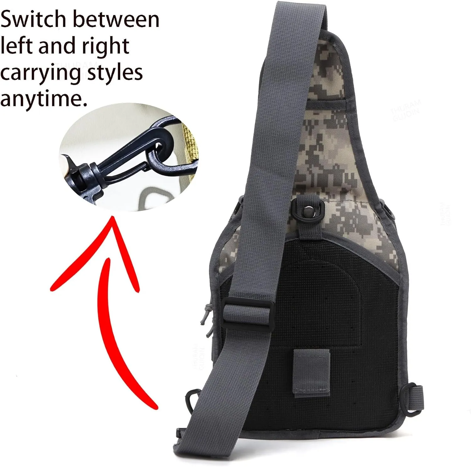 Outdoor Tactical Backpack Military Sport Bag Pack Sling Shoulder Bags for Everyday and Outdoor Adventures (ACU)