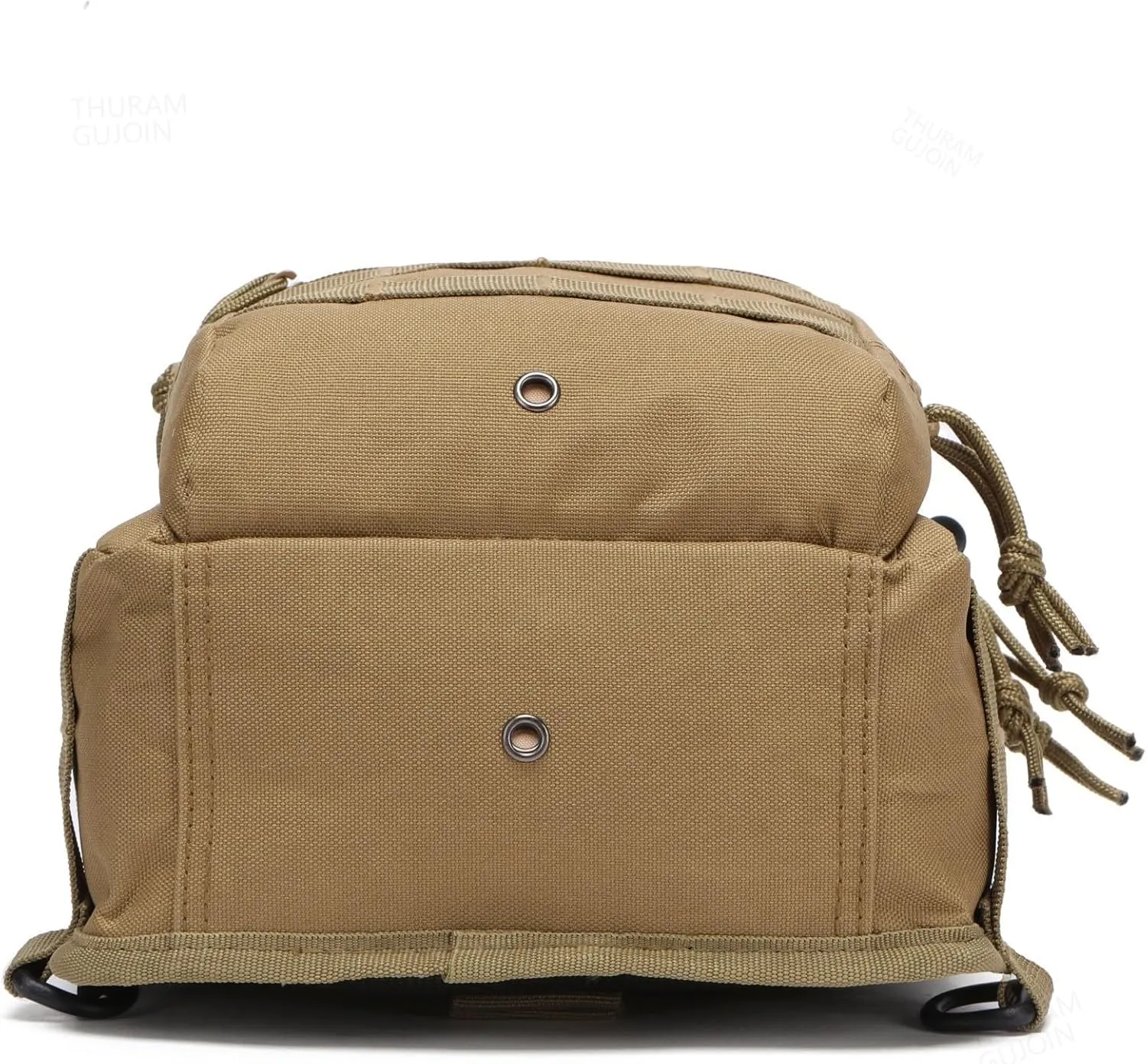 Outdoor Tactical Bag Backpack Military Sport Bag Pack Sling Shoulder Bags for Everyday and Outdoor Adventures (Khaki)