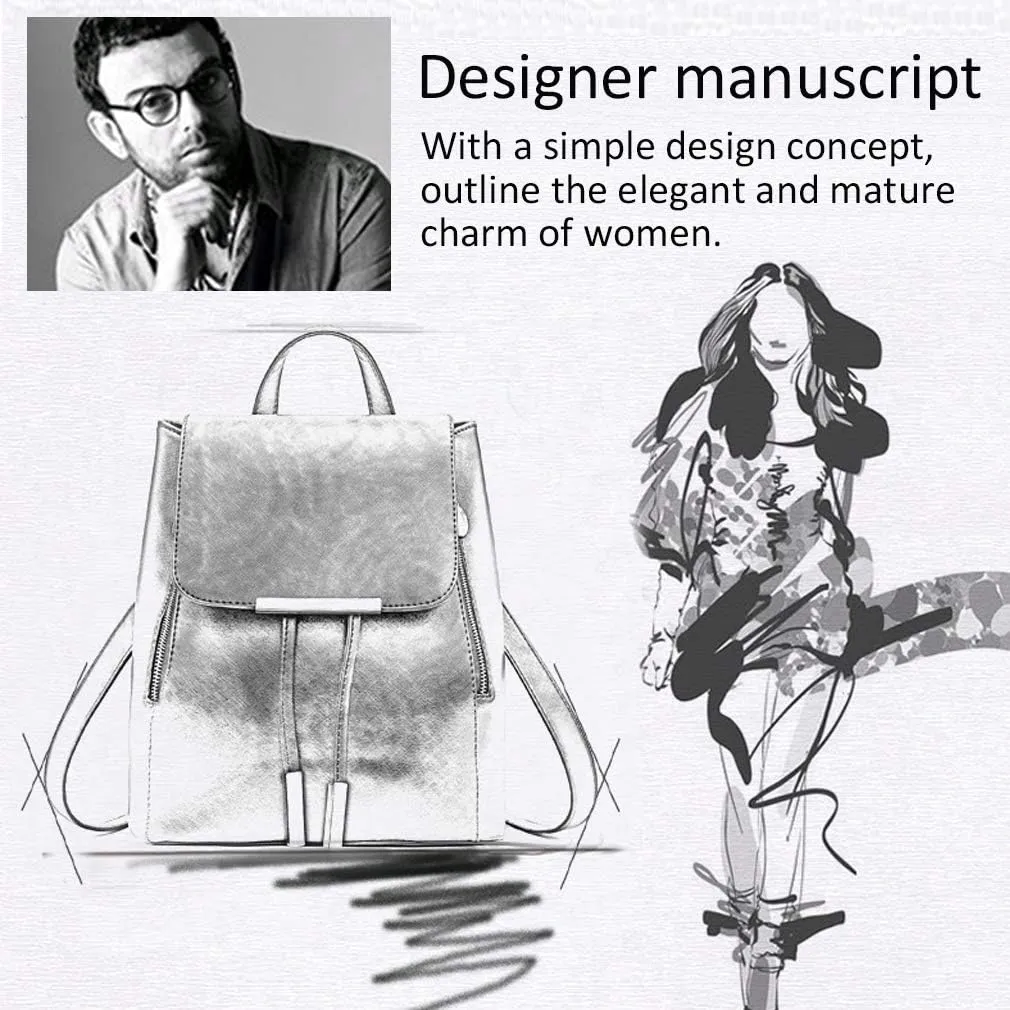 Pahajim Womens Fashion Travel Backpack Mini Purses Bag Cute Rucksack Multipurpose Shoulder Bag