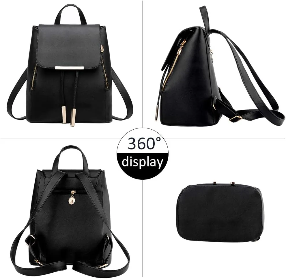 Pahajim Womens Fashion Travel Backpack Mini Purses Bag Cute Rucksack Multipurpose Shoulder Bag