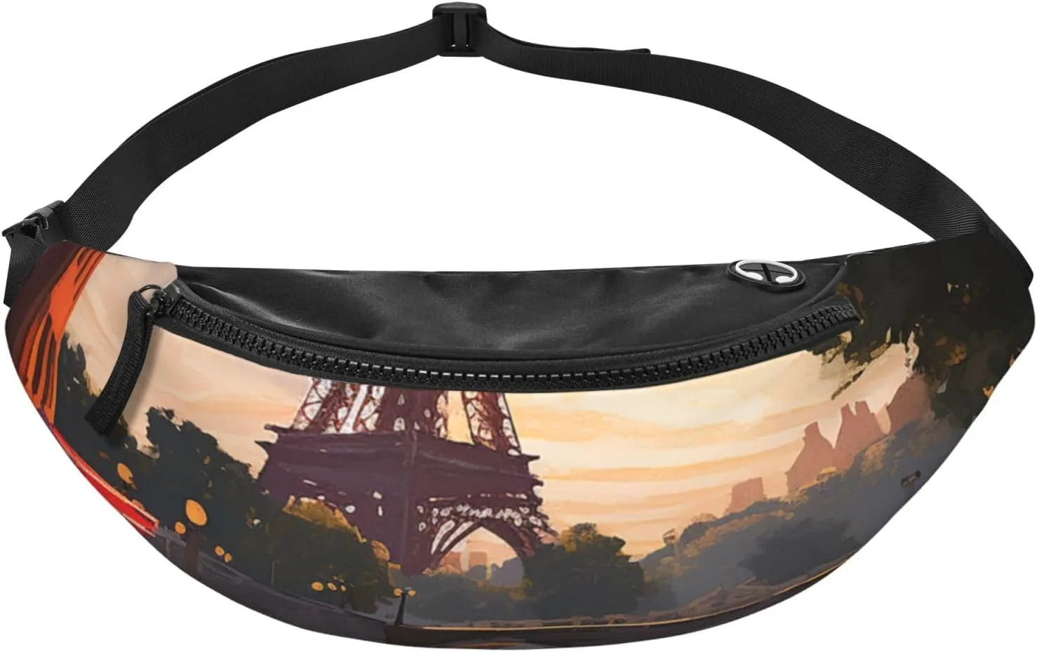 Paris Nature Scenery Fanny Pack for Women Men Waist Bag Waterproof Belt Bag with Adjustable Strap