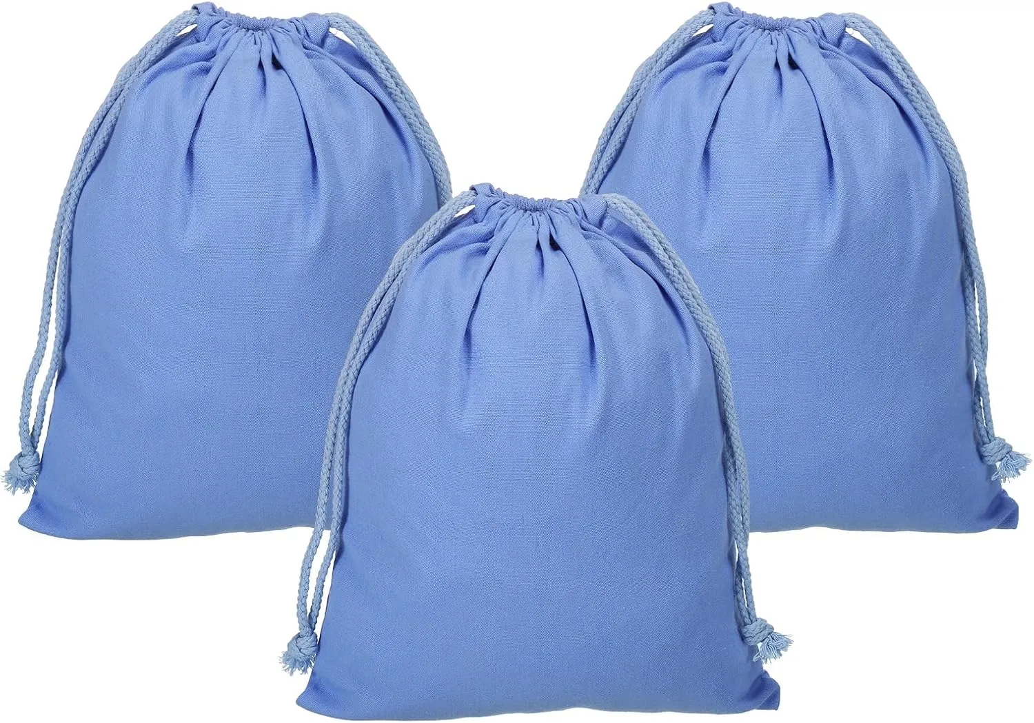 PATIKIL Reusable Drawstring Bags, Multipurpose Cotton Dust Bags, Luggage Organizer, Travel Essentials Storage Pouch