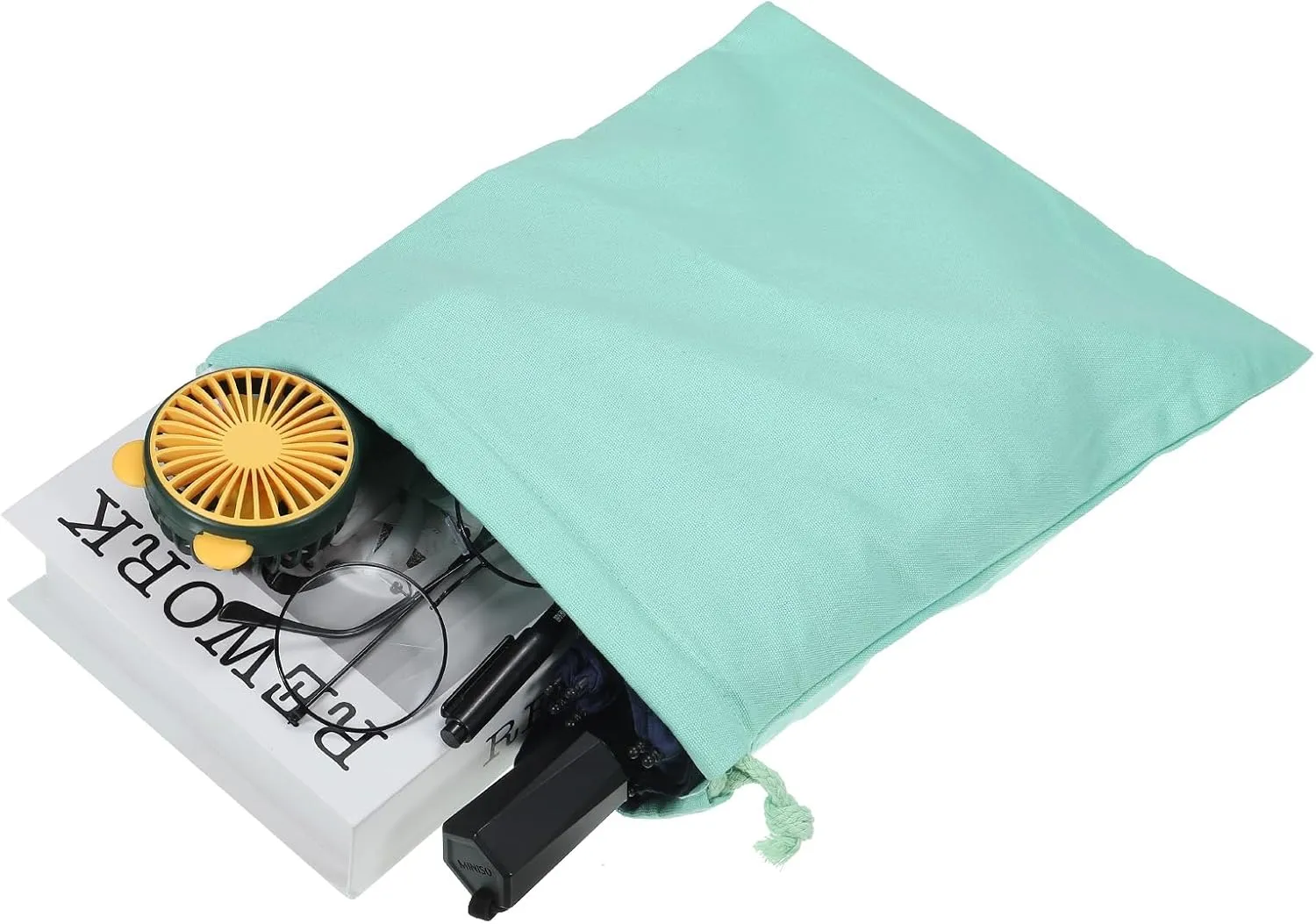 PATIKIL Reusable Drawstring Bags, Multipurpose Cotton Dust Bags, Luggage Organizer, Travel Essentials Storage Pouch