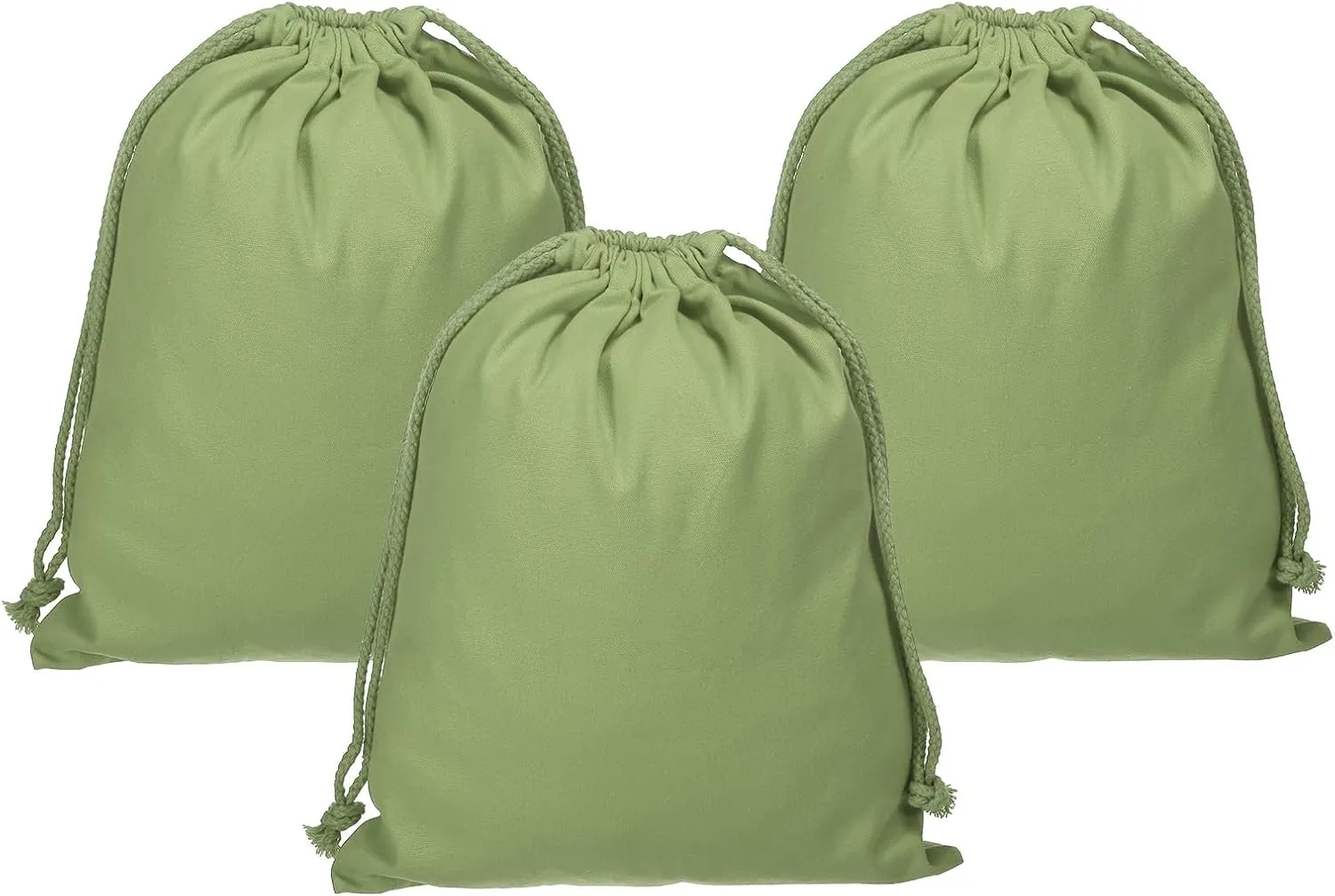 PATIKIL Reusable Drawstring Bags, Multipurpose Cotton Dust Bags, Luggage Organizer, Travel Essentials Storage Pouch