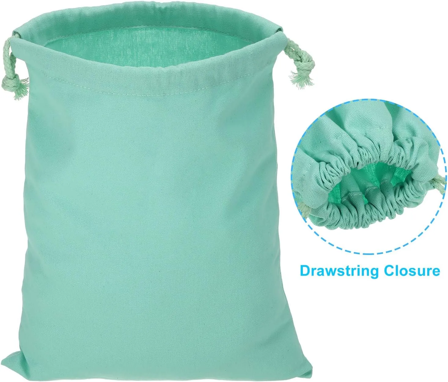 PATIKIL Reusable Drawstring Bags, Multipurpose Cotton Dust Bags, Luggage Organizer, Travel Essentials Storage Pouch