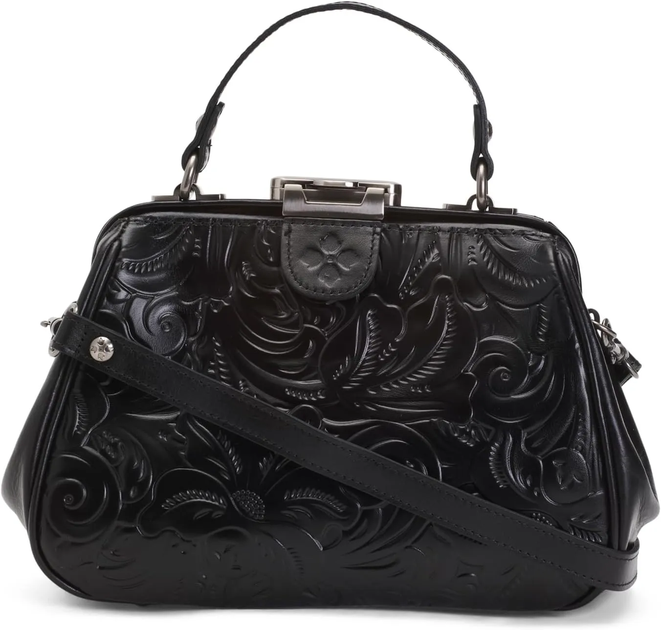 Patricia Nash Gracchi Satchel Leather Handbag Purse