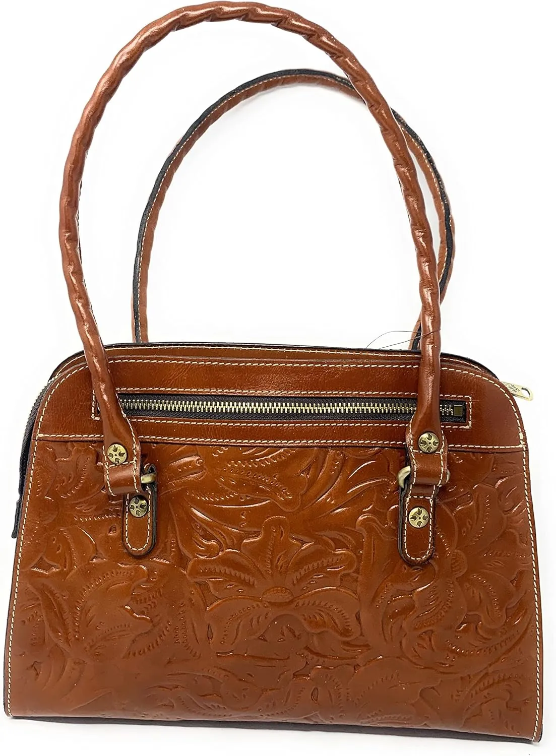 Patricia Nash Tooled Leather Calvi Satchel, Florence