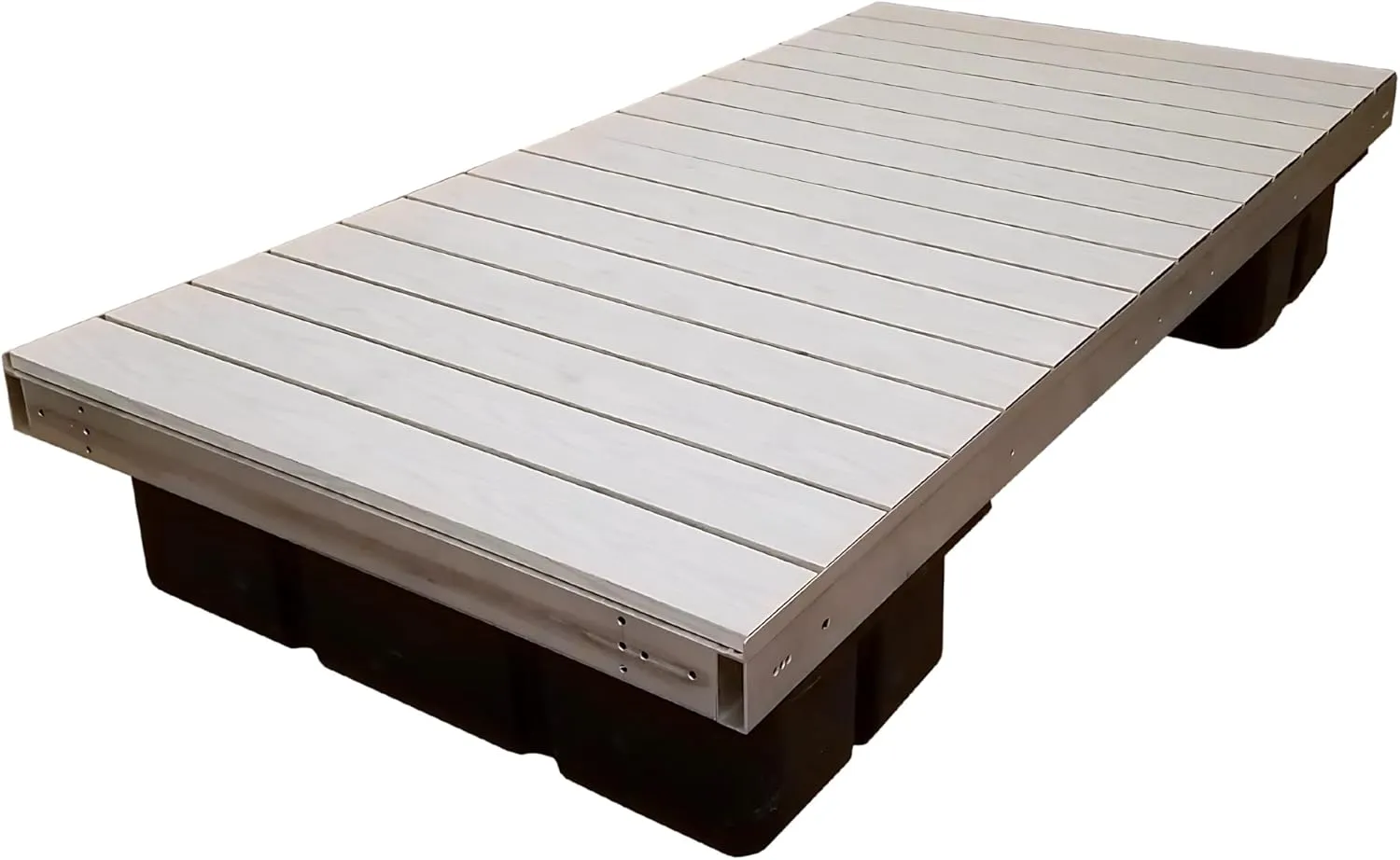 Patriot Docks 4'x8' Floating Dock Kit Section with Aluminum Decking