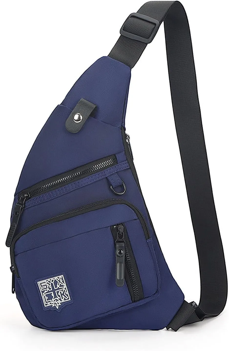 Peicees Small Sling Bag For Men Women Crossbody Man Purse Anti Theft Chest Bag For Travel Lightweight Shoulder Bag