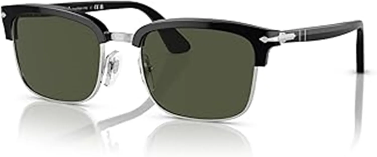 Persol Men's Po3327s Rectangular Sunglasses