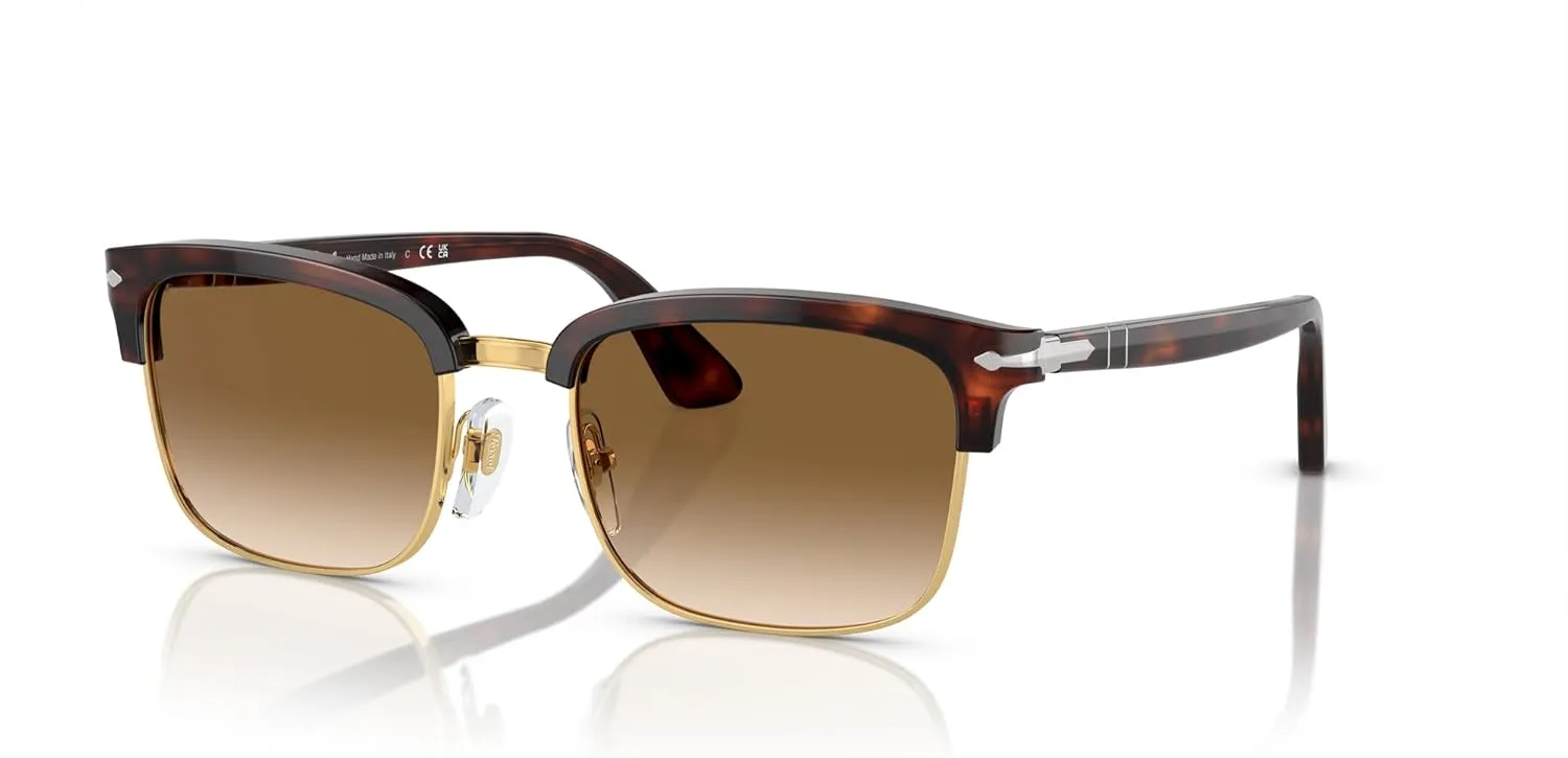 Persol Men's Po3327s Rectangular Sunglasses