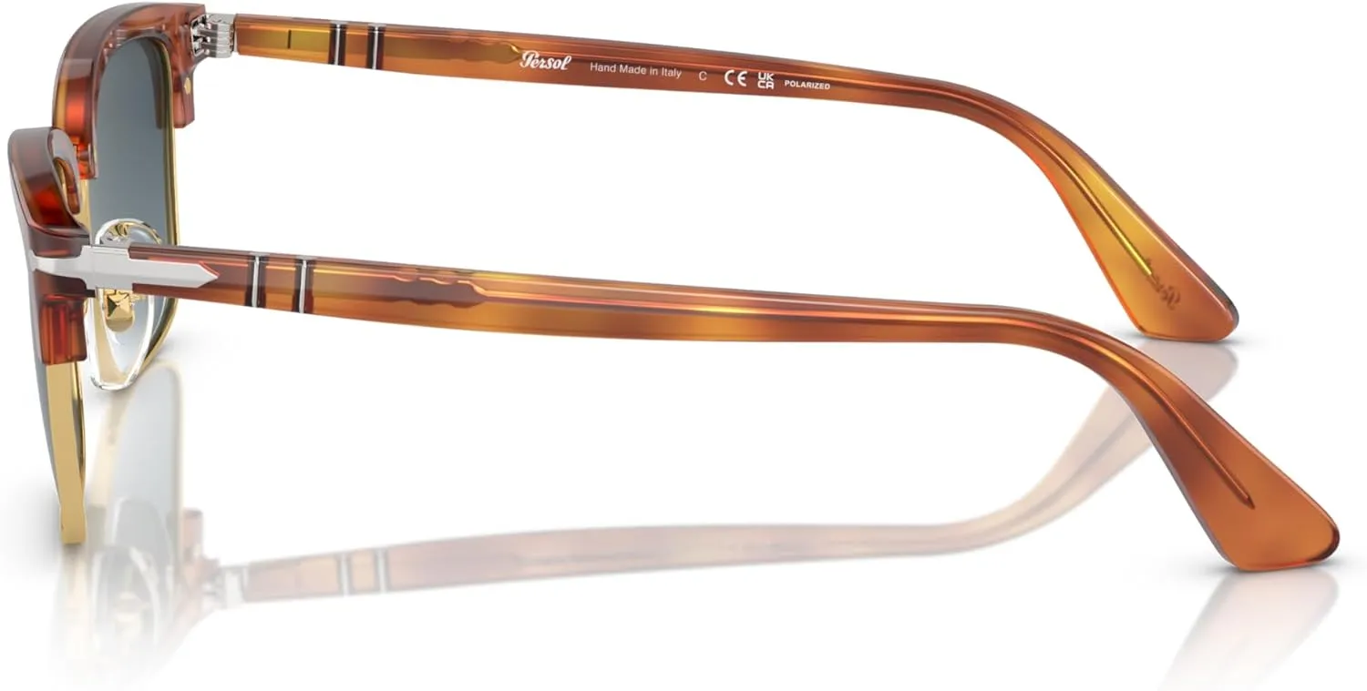 Persol Men's Po3327s Rectangular Sunglasses