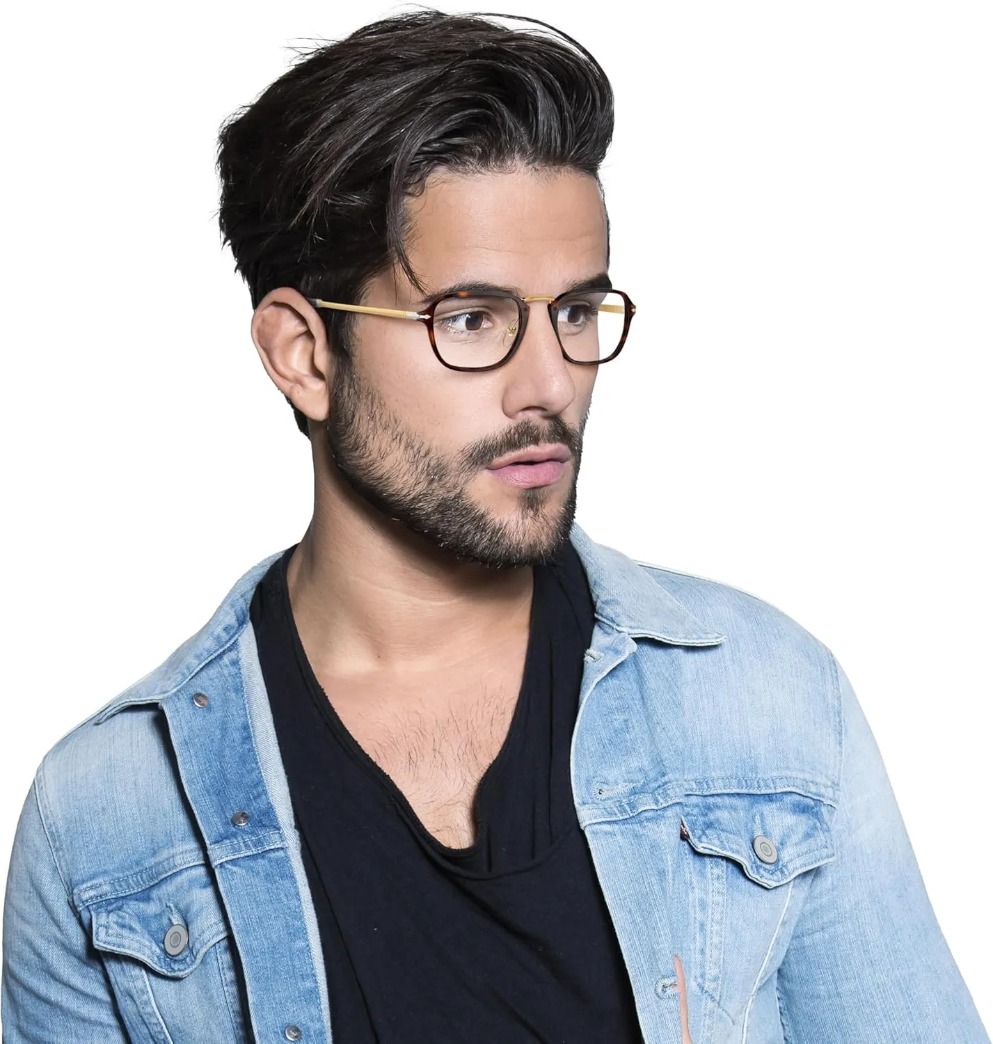 Persol Men's Po3331v Rectangular Prescription Eyewear Frames