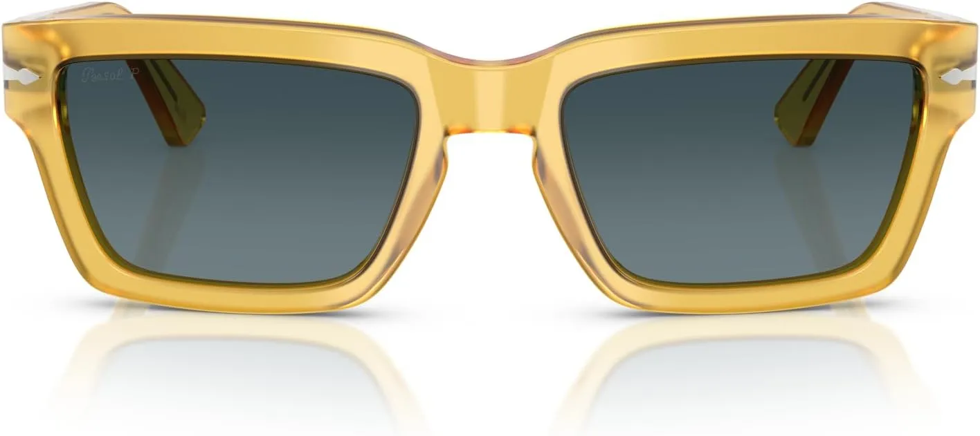 Persol Men's Po3363s Rectangular Sunglasses