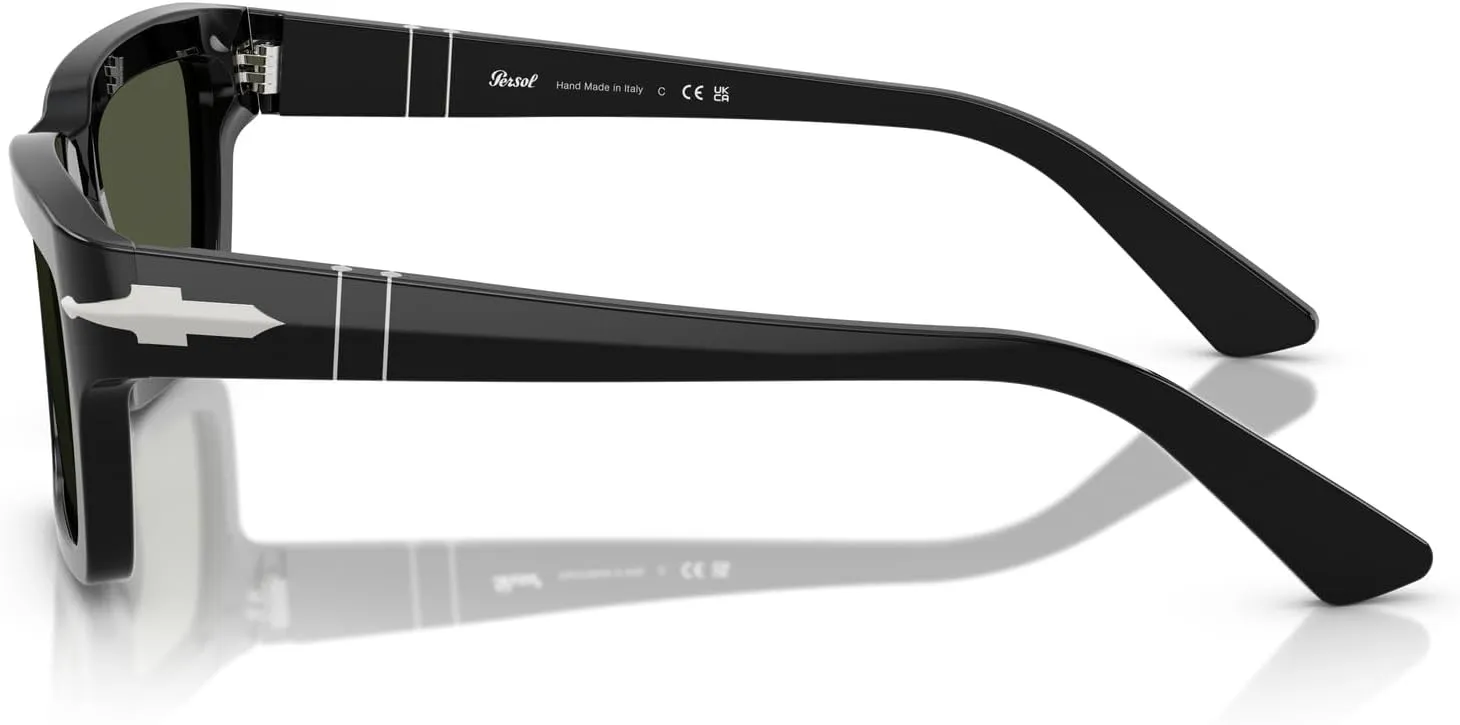 Persol Men's Po3363s Rectangular Sunglasses