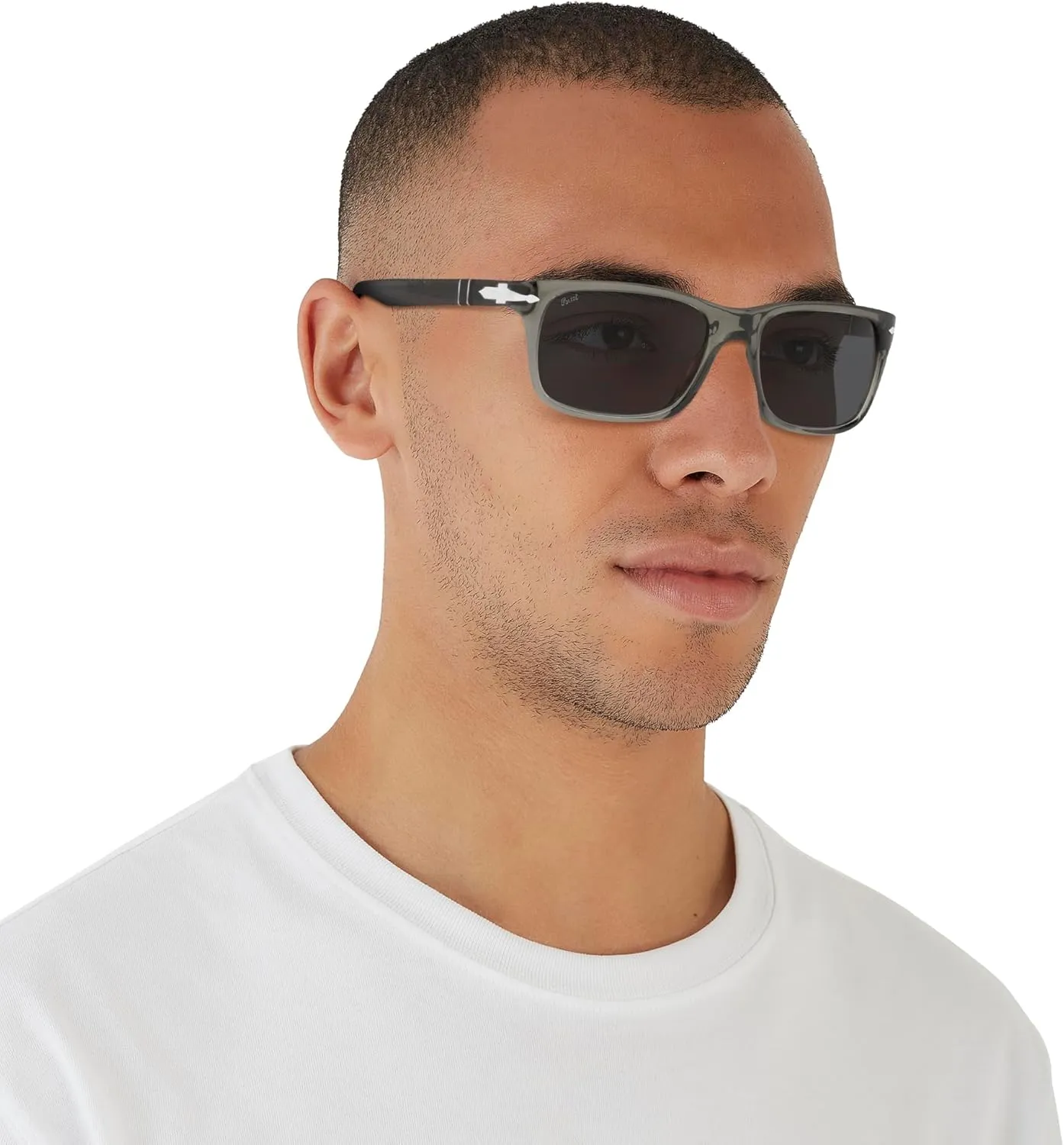 Persol PO3048S Rectangular Sunglasses