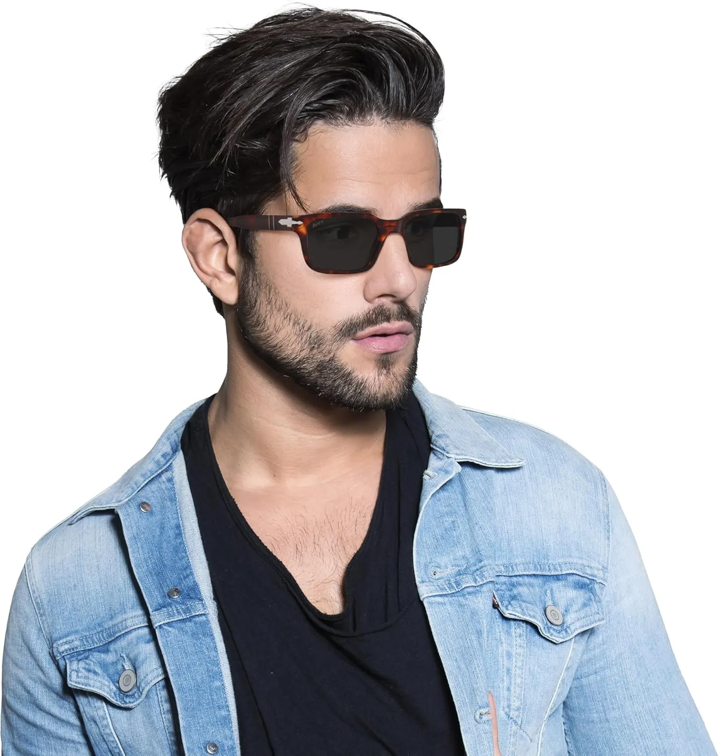 Persol PO3272S Rectangular Sunglasses