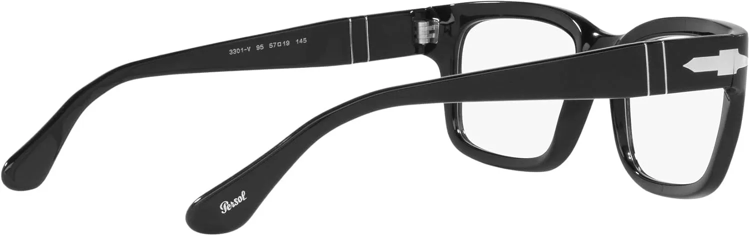 Persol Po3301v Rectangular Prescription Eyewear Frames
