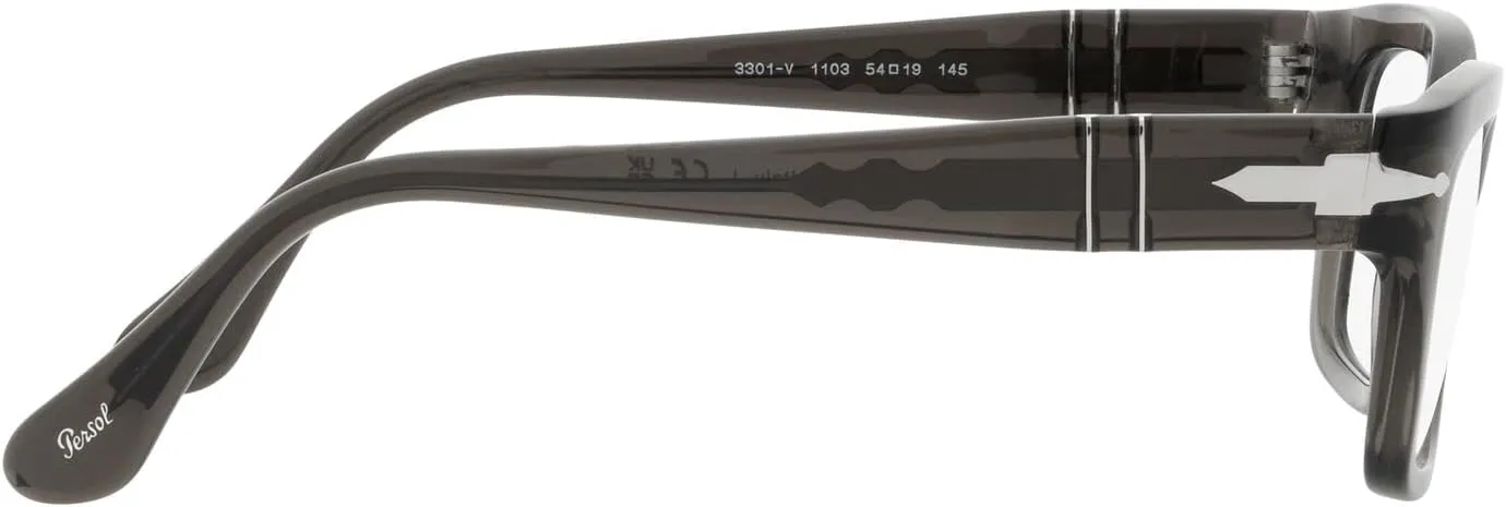 Persol Po3301v Rectangular Prescription Eyewear Frames